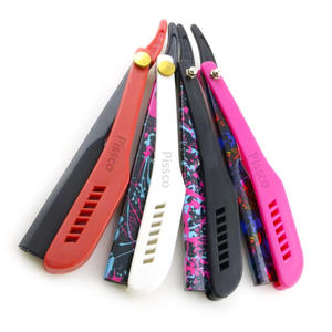 Couteau de Rasage Pliant en Acier Inoxydable le Plus Vendu pour Hommes – Outil de Barbier, Rasoir à Cheveux, Sourcils et Barbe – 1 Pièce - Product Image 2