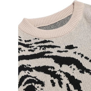 Mens Mohair Pull Pull À Manches Longues Doux Chaud Tricots Mode Automne Hiver Confortable Casual Streetwear Outfit - Product Image 2