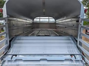 Remolque para Caballos Nugent de Acero con Barandas Laterales y Ejes Tándem para Transporte de Ganado, 4x4, Capacidad de 1500 kg, Tamaños de 7 pies/8 pies/9 pies - Product Image 5