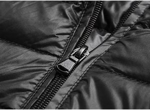 Veste d'hiver de style de rue pour hommes, nouvelle doublure matelassée isolée et résistante à l'eau pour la randonnée en plein air, tissu en toile - Product Image 4