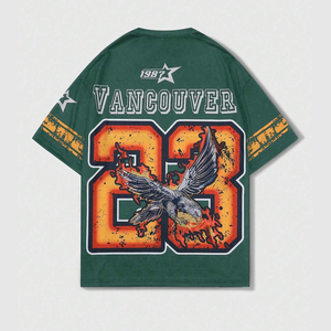 Camisetas de Jersey Sólidas para Hombre al por Mayor, 260 Gramos, 100% Algodón, Manga Corta, Impresión de Logotipo Personalizado, Tallas Grandes, Directo de Fábrica OEM - Product Image 2