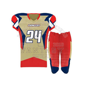 FANTASY WEAR 2026 Uniforme de Fútbol Americano Personalizable, Jersey de Secado Rápido, Ropa Deportiva, Tallas Grandes, Transpirable, Secado Rápido, CE ISO - Product Image 6