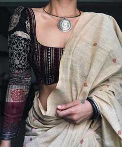 La más hermosa y última ropa casual Sari estampado de seda con pieza de blusa mujer India usar Sari bajo precio al por mayor ropa Surat - Product Image 2