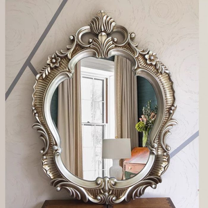 Miroir décoratif artistique personnalisé fabriqué avec des détails de designer Look moderne de qualité supérieure ajoute un caractère unique au salon - Product Image 6