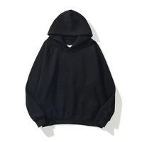 Sudadera con Capucha Casual de Alta Calidad para Hombre, 460g, 100% Algodón Tejido, Antiencogimiento, Estampado en Serigrafía, Estilo Doble Línea en el Pecho