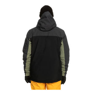 เสื้อโค้ทกันฝนมีฮู้ดสำหรับผู้ชายกันน้ำกันลมน้ำหนักเบาแห้งเร็ว - Product Image 4