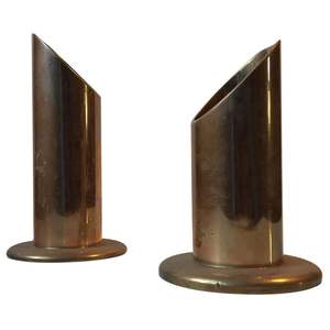 Bougeoir de pilier en métal en aluminium de décoration de fêtes de mariages et de fiançailles - Product Image 2