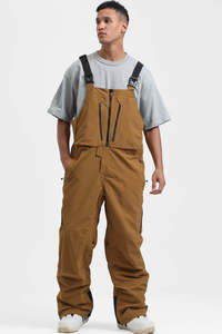 Pantalones de esquí y snowboard con estampado de talla grande para hombre y mujer, a prueba de viento, impermeables, cálidos, holgados, transpirables, ropa deportiva térmica - Product Image 4