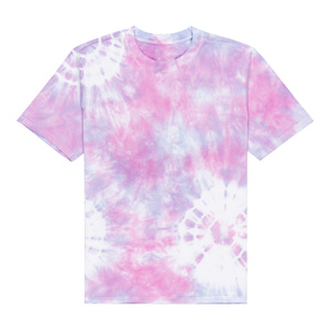 OEM personnalisé tie dye t-shirts hommes été tissu respirant mode streetwear avec impression de logo et options de marque privée - Product Image 1