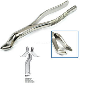 คีมถอนฟัน World Precision Surgical WPS-53L ได้รับการรับรองมาตรฐาน CE ระดับ Class I สำหรับฟันกรามซ้ายบน ทำจากสแตนเลส ออกแบบตามหลักสรีรศาสตร์ - Product Image 1