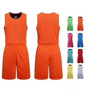 Ensembles de basket-ball personnalisables OEM uniformes à séchage rapide et respirants au prix de gros vêtements de basket-ball personnalisés - Product Image 1