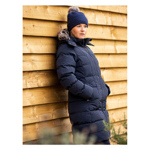 Winter Jacket Parka Jacket Outdoor Jacket Down Jacket <b>Hoodie</b> Jacket with Quilting & Fur Mens Womens & Kids in Waterproof Fabric - Product Image 4
