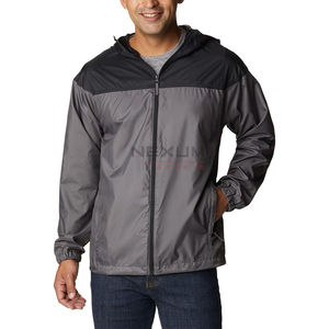 Chaqueta cortavientos de sublimación impermeable para exteriores de poliéster con impresión DTG personalizada, la última chaqueta para hombre, OEM superior - Product Image 1