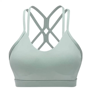 Nouveau dernier design été respirant séchage rapide soutien-gorge de sport le plus populaire Fitness Gym course Yoga porter soutien-gorge de sport pour les femmes - Product Image 4
