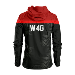 High Quality 100% Nylon Unisex Hooded Windbreaker Personalized Waterproof Breathable Outerwear Jacket for Casual Style in Spring - Product Image 3