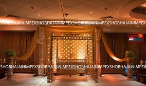 Balançoire traditionnelle pour décorations de mariage et de sangeet Décoration suspendue intérieure et extérieure élégante pour événements festifs - Product Image 5