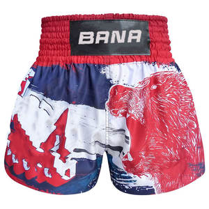 Short Fight Mma Shorts Logos personnalisés Oem Designs Tissu extensible Fabriqué au Pakistan Mma Shorts - Product Image 1