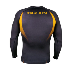 sublimation full sleeve <b>rashguard</b> MMA <b>Rashguard</b> <b>BJJ</b> Rashgaurd sports wear sublimation custom rash guard sports - Product Image 3