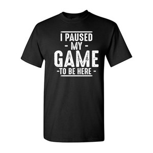Nouvelle tendance vêtements pour hommes grande taille épaule couture conception hommes à manches courtes hommes t-shirt - Product Image 1