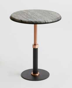 Modern Gold Marble Top Coffee <b>Table</b> with Velvet Feature for Home Living Room Furniture - Product Image 6