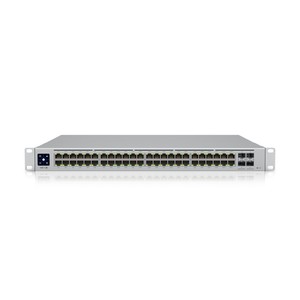 Ubiquiti <b>Switch</b> USW-PRO-48-<b>POE</b>, UniFi, 40x RJ45 1000Mb/s <b>PoE</b>+, 8x RJ45 1000Mb/s <b>PoE</b>++, 4x SFP+, 600W - Product Image 1