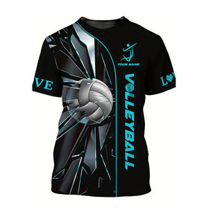 Uniforme de Voleibol Unisex con Estampado Digital, Tela de Poliéster Antibacteriana, Tirantes Ajustables, Camiseta de Manga Larga de Inspire Apparel - Product Image 1