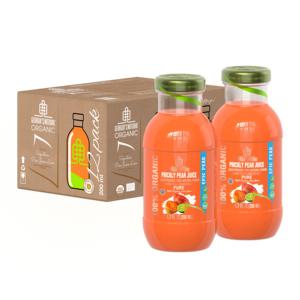 100% organik dikenli armut suyu gürcistan'ın doğal organik NFC dikenli armut suyu kireç ile 200ml/300ml/750ml/1l şişe - Product Image 3