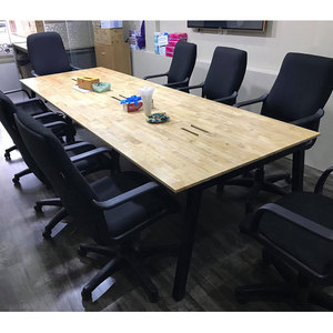 Escritorio Modular Aton Concept HBAT015 de 6 Piezas, 360x120 cm, Diseño Contemporáneo, Patas de Acero, Requiere Ensamblaje, para Dormitorio u Oficina - Product Image 4