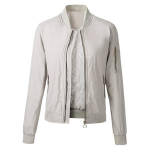 Chaqueta de bombardero de satén con diseño personalizado y logotipo personalizado 2025 para hombre, ropa larga transpirable de alta calidad con letras, precio al por mayor - Product Image 6