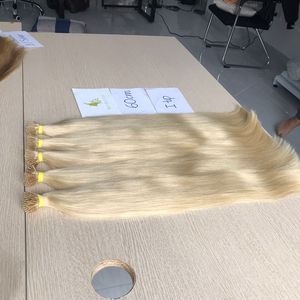 I Tip Extension de cheveux Hairmony Prebonded Super Drawn Remy Virgin Russian Keratin Tip Hair Extension - Product Image 5