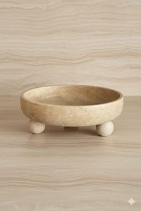 Tazón de Mármol de Diseño Moderno para Decoración del Hogar con Elegantes Patrones Naturales, Perfecto para Salas de Estar y Comedores Modernos - Product Image 3