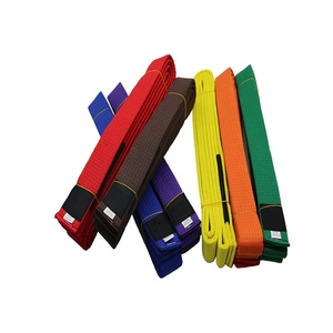 เข็มขัดคาราเต้ผ้าฝ้ายแท้ 100% ขายส่ง ขนาด 160 ซม. 220 ซม. 280 ซม. คุณภาพสูง ทนทาน น้ำหนักเบา สำหรับฝึกเทควันโด บราซิลเลียนยิวยิตสู เหมาะสำหรับทุกเพศ - Product Image 3