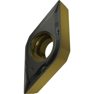 Inserto de Torneado de Alta Velocidad ISO DCMT 070202E-FMT9415 D. 2.8mm MT-CVD Recubierto, Paquete de 10 Piezas - Product Image 1