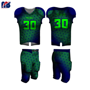 Uniforme de fútbol Americano Deportivo personalizado, camisetas con impresión sublimada, diseño de logotipo personalizado gratis - Product Image 6