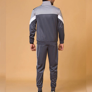 Conjunto de chándal personalizado con cremallera para hombre, conjunto de dos piezas para entrenamiento, fitness, deportes, pantalones de chándal y sudadera con capucha para hombre - Product Image 3