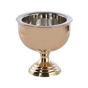 Bol à fruits design en aluminium couleur argent, qualité exclusive, forme ronde, pour hôtel et restaurant - Product Image 6