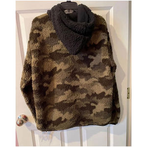 New Fashion Design Style Custom <b>Hoodie</b> Ultra Soft Warm Winter <b>Sherpa</b> <b>Hoodie</b> <b>Men</b> Cotton Fleece hoodies - Product Image 2