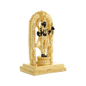Estatua Decorativa de Arte Religioso Tradicional Shree Ram de Acero Inoxidable, Hecha a Mano, Ecológica, para Regalos de Boda, Cumpleaños y Diwali - Product Image 2