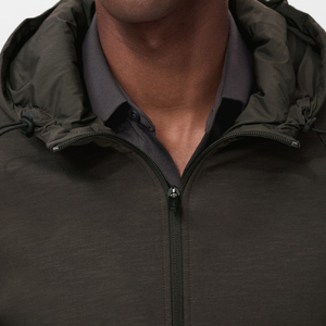 Sweat à capuche pour homme en tissu respirant à design ajustable, manches longues, haute qualité avec logo personnalisé, collection décontractée d'hiver 2026 - Product Image 3