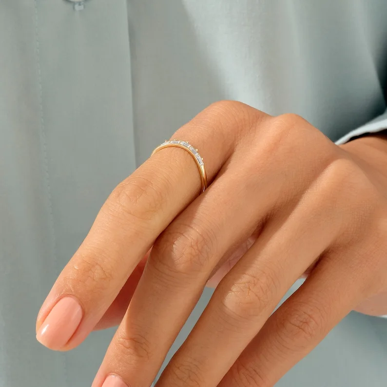 contour 14k gold ring