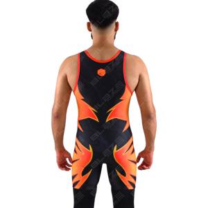 <b>Mens</b> American Team <b>Singlet</b> Wrestling Gear Tights Gym Clothes <b>Men's</b> Wrestling <b>Singlets</b> - Product Image 5