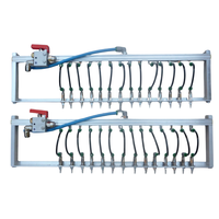 Semoir manuel sous vide en acier inoxydable Agro Kari, 8 buses fixes, pour semis de précision, 50 plateaux/heure