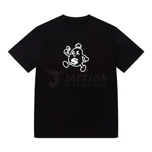 T-shirt pour homme en coton 100% respirant et à séchage rapide, coupe ample, avec logo personnalisé imprimé en relief, style 2025, fabriqué au Pakistan - Product Image 1