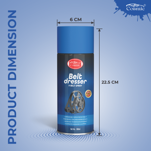 Autocosmic 500มล. เข็มขัดกันลื่นทนทานสำหรับแต่งรถ V & เข็มขัดแบนขัดเงารถยนต์ - Product Image 2