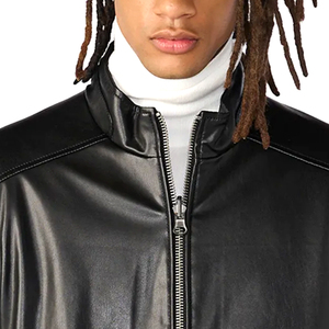 แจ็กเก็ตหนังสำหรับนักขี่มอเตอร์ไซค์ฤดูหนาวของผู้ชายกันน้ำกันลมระบายอากาศทำจากปากีสถานมาล่าสุดที่เหมาะสม - Product Image 5