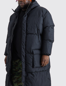 Nouvelle arrivée Veste matelassée en toile imperméable pour homme sur mesure de haute qualité personnalisée blanche avec logo personnalisé - Product Image 5