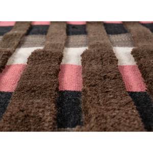 พรมขนสัตว์ทอลายแบนสีเบจและสีน้ำตาล รุ่น Indusbar ADTW-01 สำหรับตกแต่งบ้าน ห้องนั่งเล่น ทางเดิน ห้องโถง - Product Image 3