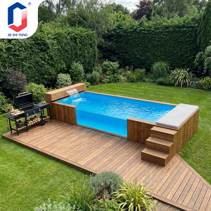 Piscina Prefabricada Personalizada Sobre el Nivel del Suelo, Fácil Instalación, Estructura a Prueba de Fugas para Jardín Exterior, Hotel, Proyecto de Ocio - Product Image 1