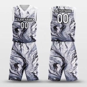 Vente directe en usine d'uniformes de basket-ball avec sublimation et logo personnalisé, uniformes de basket-ball à la mode noirs pour hommes à séchage rapide - Product Image 6