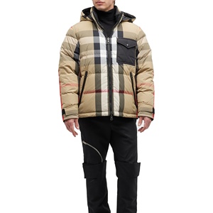 Chaqueta Cortavientos Acolchada de Alta Calidad con Logotipo Personalizado OEM, Chaqueta Acolchada de Invierno Cálida para Hombre, Estilo Urbano Y2k - Product Image 4